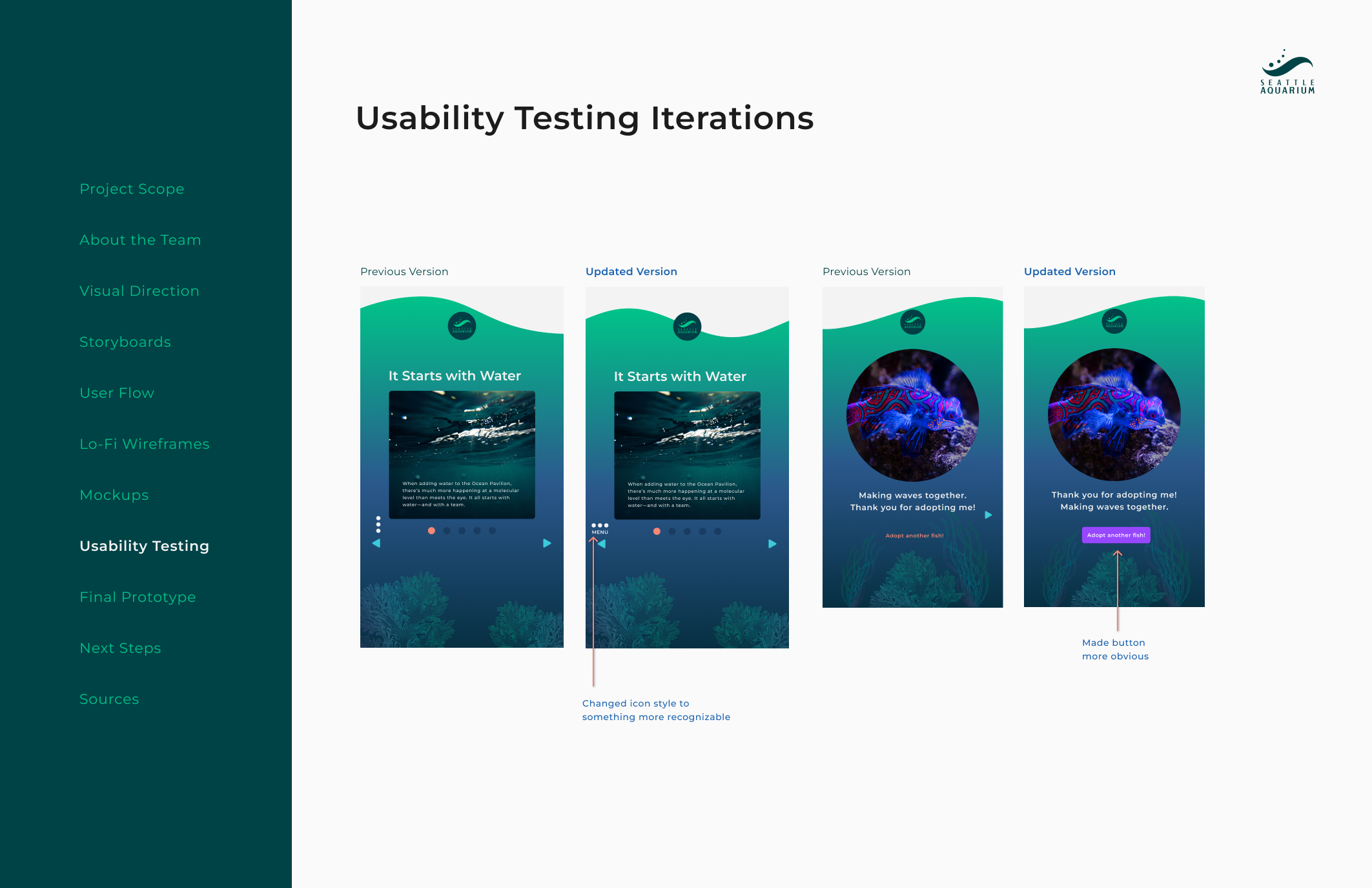 Revised Mockups 2