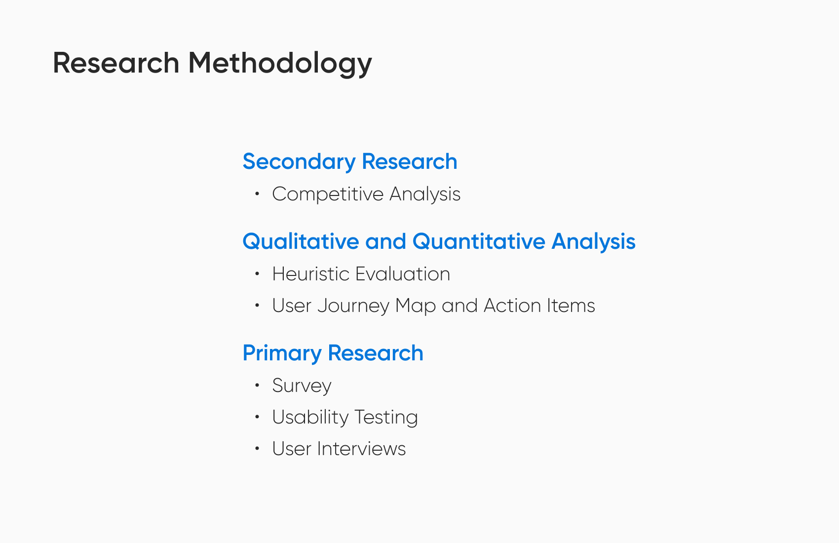 Methodology